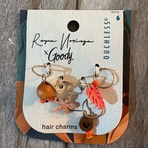 Goody Hair Charms with Orange and Pink Accents by Reyna Noriega